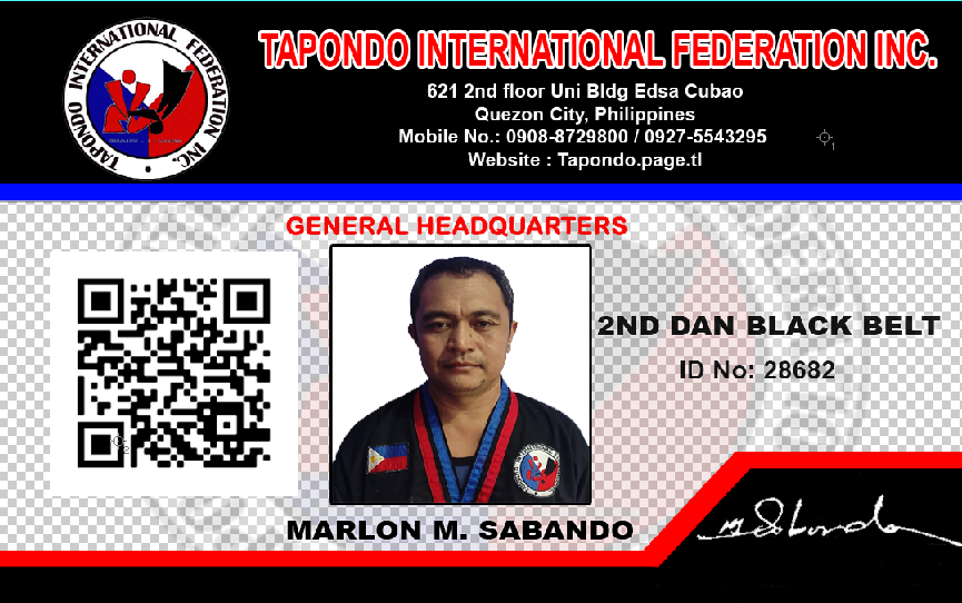 MARLON M. SABANDO